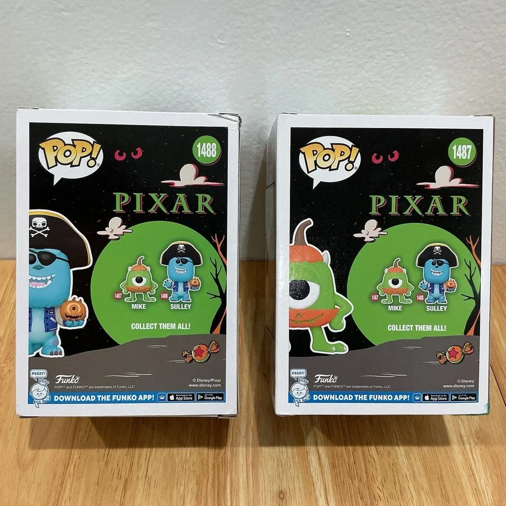 Funko Pop! Disney Pixar Sulley & Mike 1487 1488 Halloween Costumes Monsters Inc